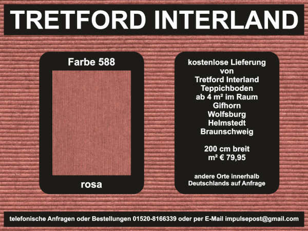 588-rosa.jpg – Naturteppich in zartem Rosa – weich und stilvoll